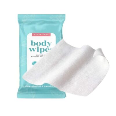 Gentle body care wipes bulk supply for hygiene