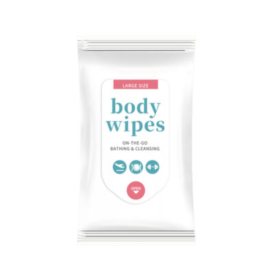 Gentle body care wipes bulk supply for hygiene