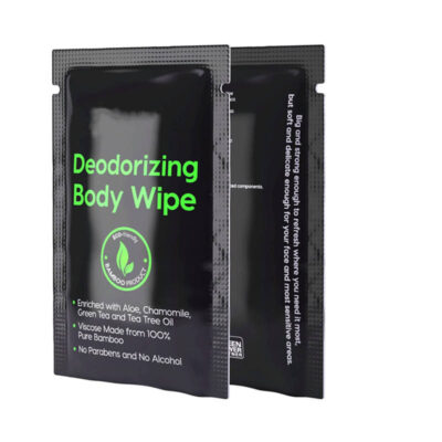 Custom logo biodegradable body care wipes eco us