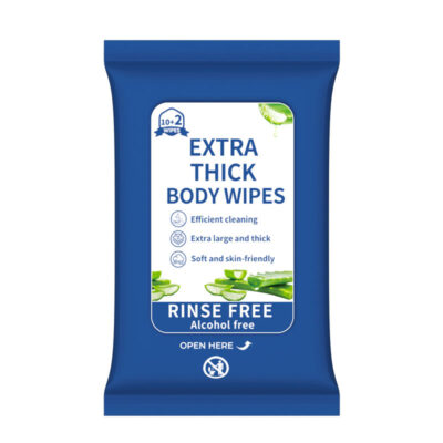 Custom logo biodegradable body care wipes eco us