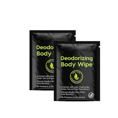 Custom logo biodegradable body care wipes eco us