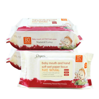 Custom soft baby body care wipes for cleaning