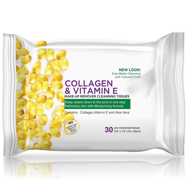 Factory direct facial makeup wipes for skin care