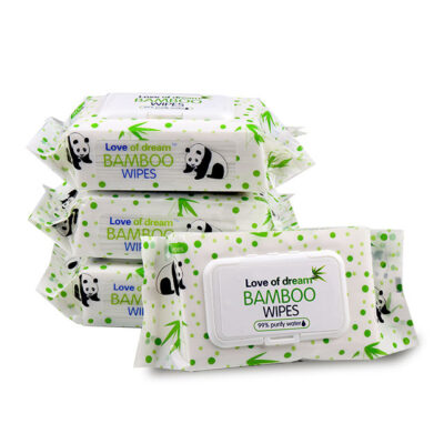 Organic biodegradable body care wipes factory