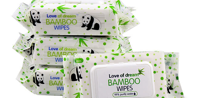 Organic biodegradable body care wipes factory