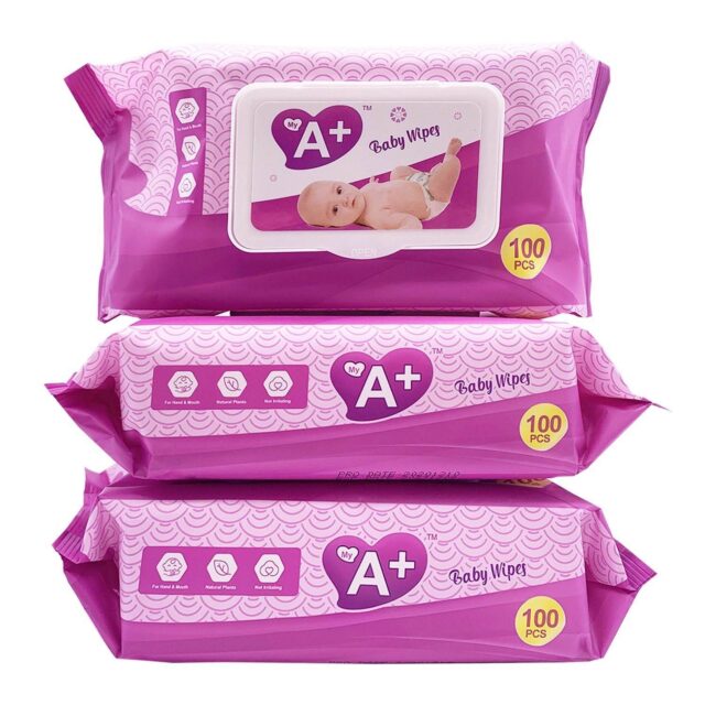 Premium Soft Cotton Baby Wipes (4) Factory direct soft cotton baby wipes for gentle care
