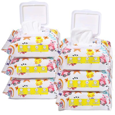 Soft eco-friendly flushable wipes for wholesale buyers