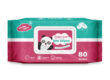 Soft organic baby wipes for gentle baby cleaning