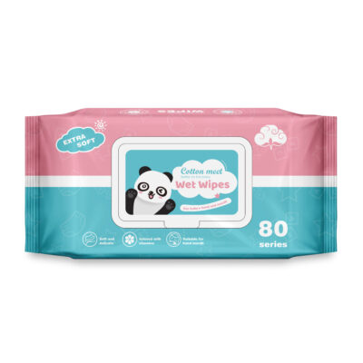 Soft organic baby wipes for gentle baby cleaning