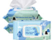 Soft skincare baby wipes for gentle baby cleaning