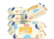 Super soft baby body care wipes for gentle hygiene