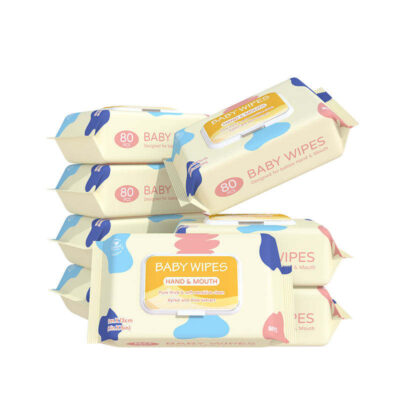 Super soft baby body care wipes for gentle hygiene