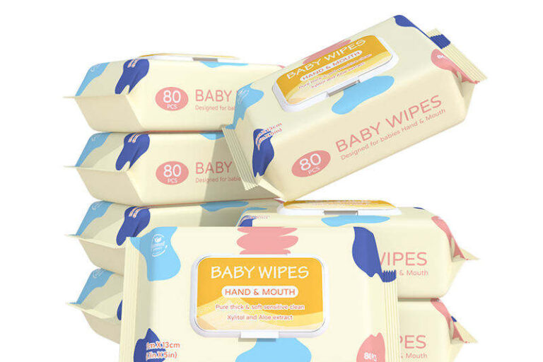 Super soft baby body care wipes for gentle hygiene