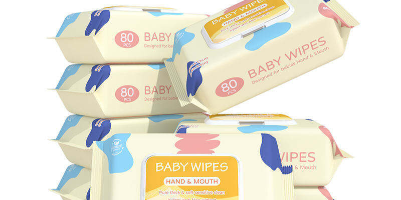Super soft baby body care wipes for gentle hygiene