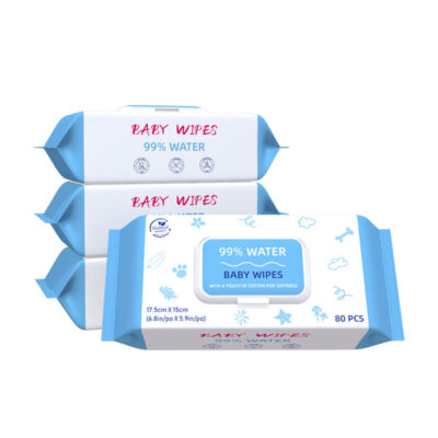 Super soft baby body care wipes for gentle hygiene