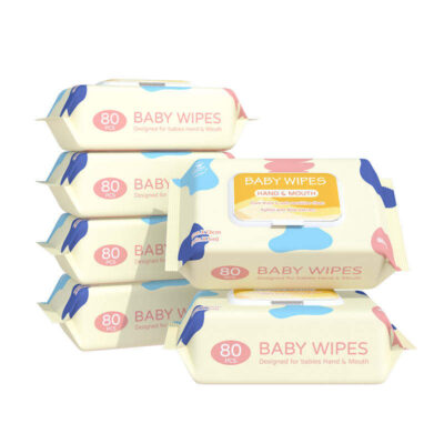 Super soft baby body care wipes for gentle hygiene