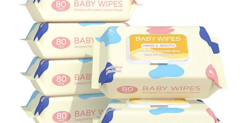 Super soft baby body care wipes for gentle hygiene