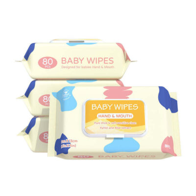 Super soft baby body care wipes for gentle hygiene
