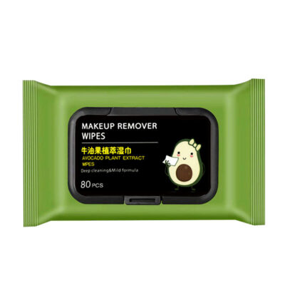 Super soft organic cotton makeup wipes for skin care