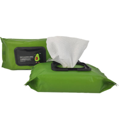 Super soft organic cotton makeup wipes for skin care