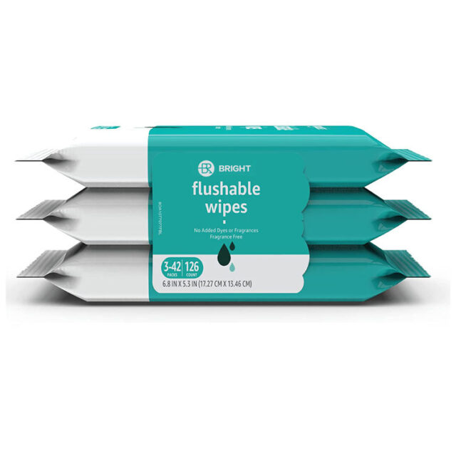 Fresh scent biodegradable flushable wipes wholesale