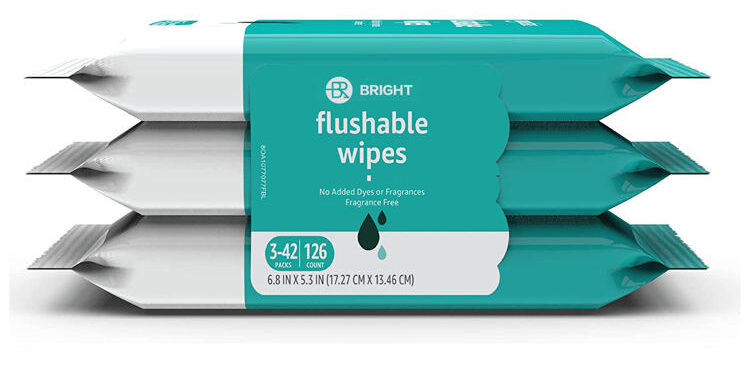 Fresh scent biodegradable flushable wipes wholesale
