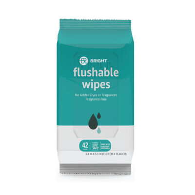 Fresh scent biodegradable flushable wipes wholesale