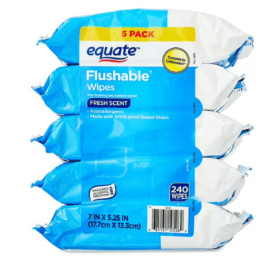 Fresh scent biodegradable flushable wipes wholesale